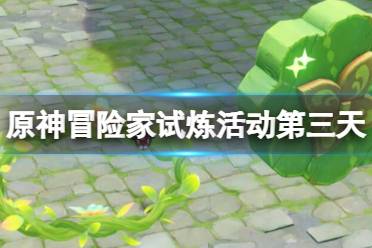 《原神》攻略——3.8冒险家试炼活动第三天通关攻略