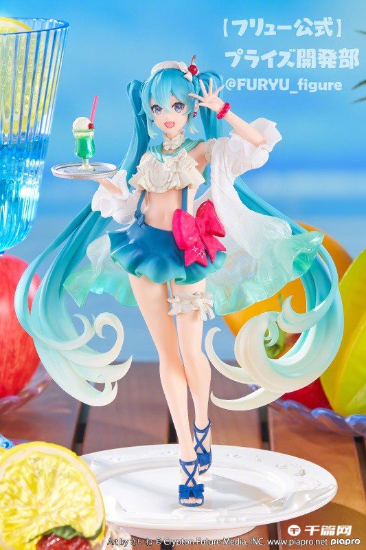 FuRyu《初音未来》Exc∞d Creative Figure SweetSweets 冰淇淋苏打景品