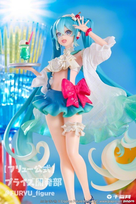 FuRyu《初音未来》Exc∞d Creative Figure SweetSweets 冰淇淋苏打景品