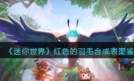 《迷你世界》攻略——红色的羽毛合成表图鉴